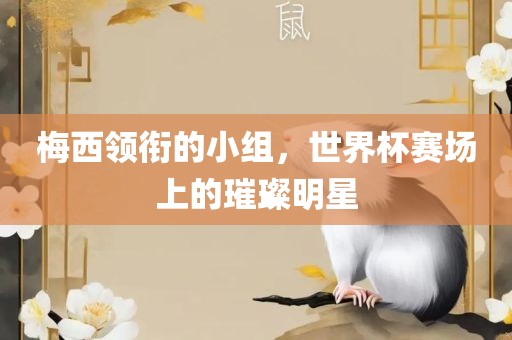 梅西领衔的小组，世界杯赛场上的璀广西贺州市华昌新材料有限公司璨明星