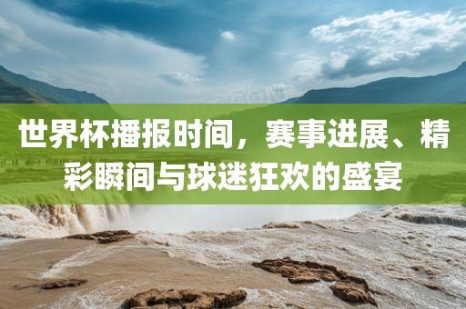 世界杯播报时间，赛事进展、精彩瞬间与球迷狂欢的盛宴