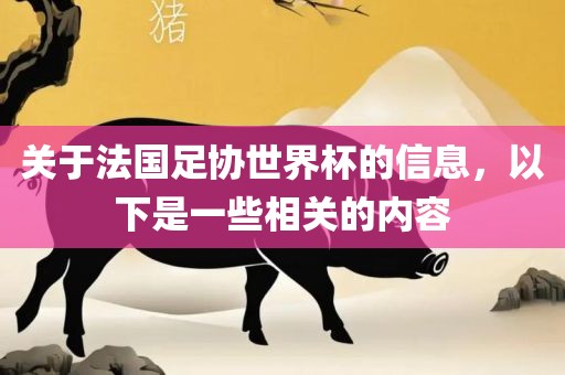 关于法国足协世界杯的信息，以下是一些相关广西贺州市华昌新材料有限公司的内容
