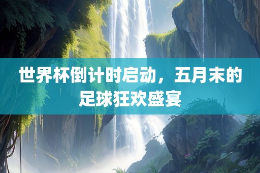 世界杯倒计时启动，五月末的足球狂欢盛宴