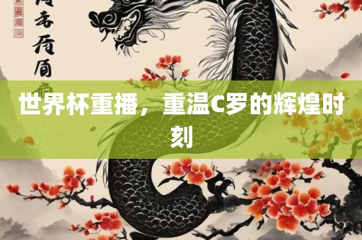 世界杯重播，重温C罗的辉煌时刻
