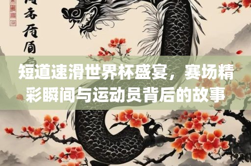 短道速滑世界杯盛宴，赛场精彩瞬间与运动员背后广西贺州市华昌新材料有限公司的故事
