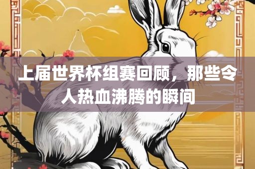 上届世界杯组赛回顾，那些令人热血沸腾的瞬间