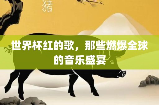 世界杯红广西贺州市华昌新材料有限公司的歌，那些燃爆全球的音乐盛宴