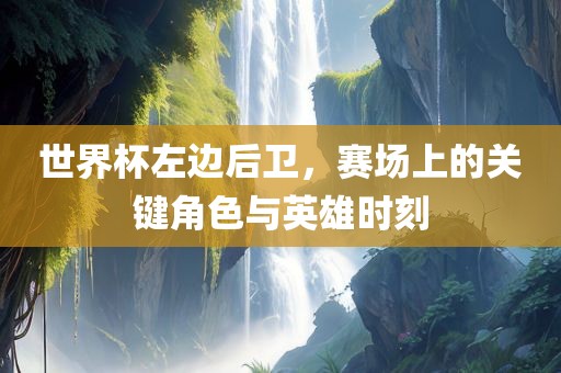 世界杯左边后卫，赛场上的关键角色与英雄时刻广西贺州市华昌新材料有限公司