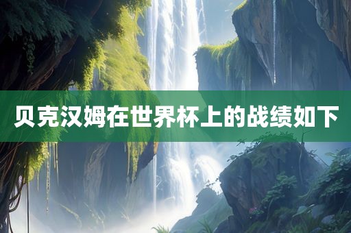 贝克汉姆在世界杯上的战绩如下广西贺州市华昌新材料有限公司