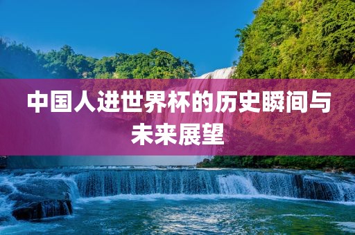 中国人进世界杯的历史瞬间与未来展望