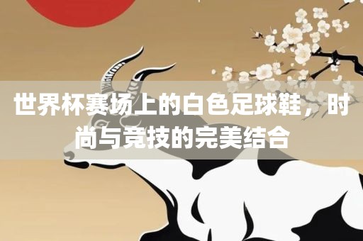 世界杯赛场上的白色足球鞋，时尚与竞技的完美结合