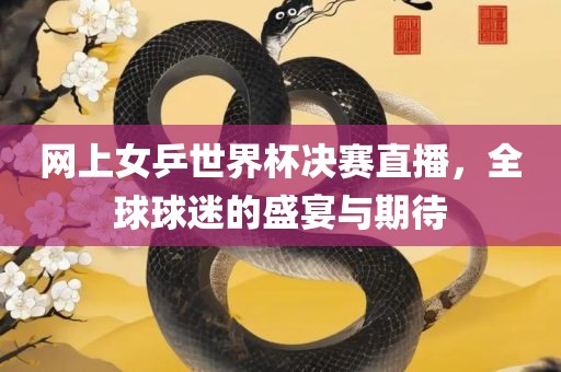 网上女乒世界杯决赛直播，全球球迷的盛宴与期待广西贺州市华昌新材料有限公司