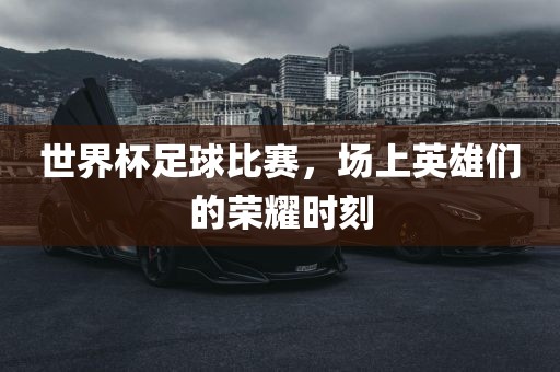 世界杯足球比赛，场上英雄们的荣耀时刻