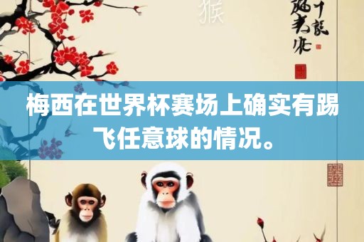 梅西在世界杯赛场上确实有踢飞任意球的情况。