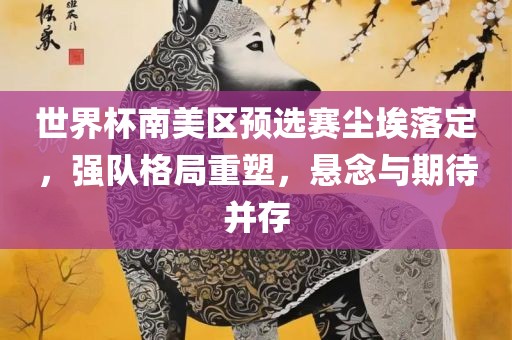 世界杯南美区预选赛尘埃落定，强队格局重塑，悬念与期待并存广西贺州市华昌新材料有限公司
