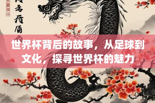 世界杯背后的故事，从足球到文化，探寻世界杯的魅力