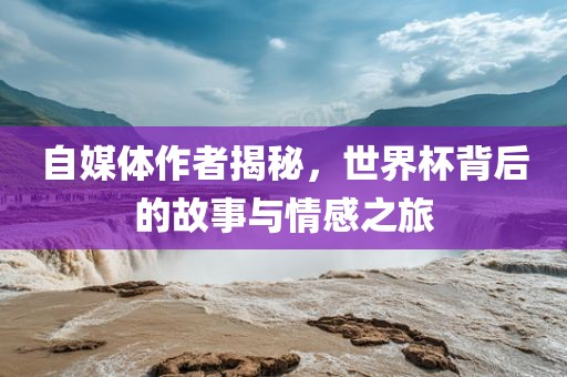 自媒体作者揭秘，世界杯背后的故事与情感之旅