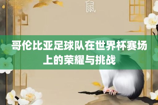 哥伦比亚足球队在世界杯赛场上的荣耀与挑战