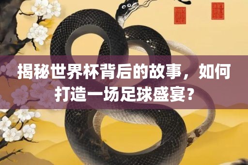 揭秘世界杯背后的故事，如何打造一场足球盛宴？