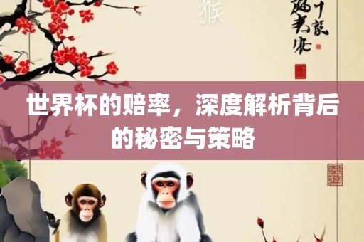 世界杯的赔率，深度解析背后的秘密与策略