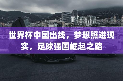 世界杯中国出线，梦想照进现实，足球强国崛起之路