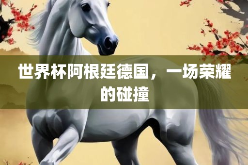 世界杯阿根廷德国，一场荣耀的碰撞