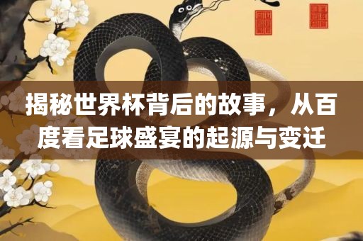 揭秘世界杯背后的故事，从百度看足球盛宴的起源与变迁