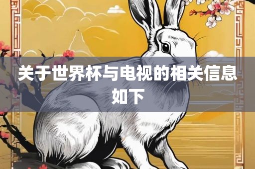 关于世界杯与电视的相关信息如下