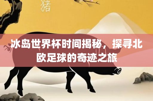 冰岛世界杯时间揭秘，探寻北欧足球的奇迹之旅