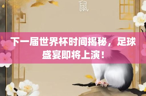 下一届世界杯时间揭秘，足球盛宴即将上演！