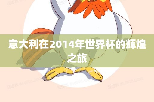 意大利在2014年世界杯的辉煌之旅
