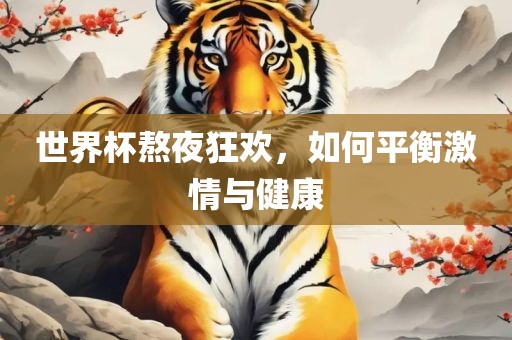 世界杯熬夜狂欢，如何平衡激情与健康