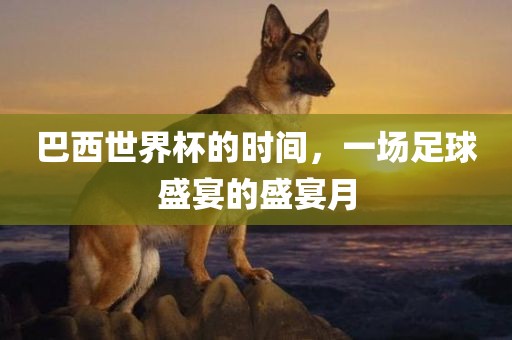 巴西世界杯的时间，一场足球盛宴的盛宴月