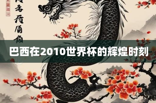巴西在2010世界杯的辉煌时刻