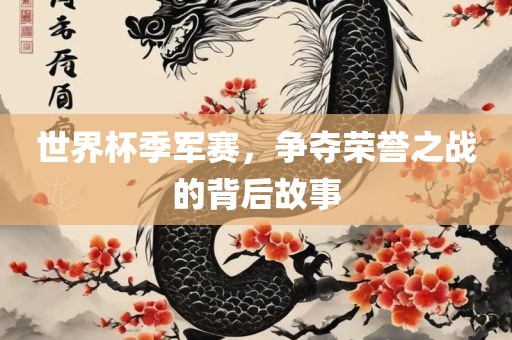 世界杯季军赛，争夺荣誉之战的背后广西贺州市华昌新材料有限公司故事