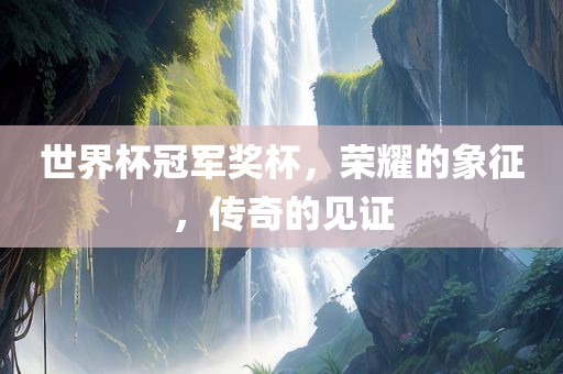 世界杯冠军奖杯，荣耀的象征，传奇的见证