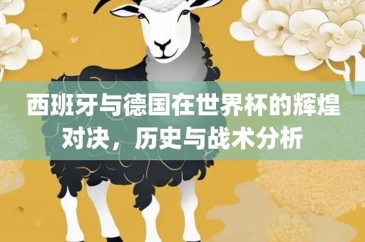 西班牙与德国在世界杯的辉煌对决，历史与战术分析
