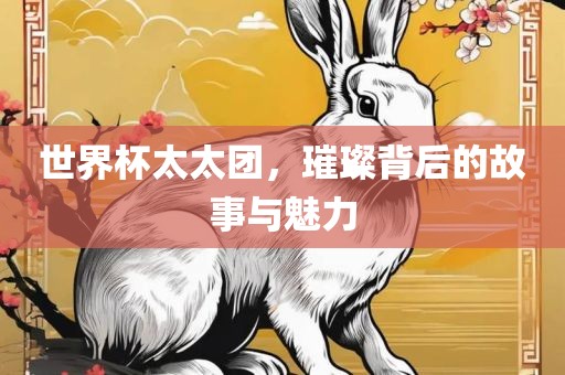 世界杯太太团，璀璨背后的故事与魅力
