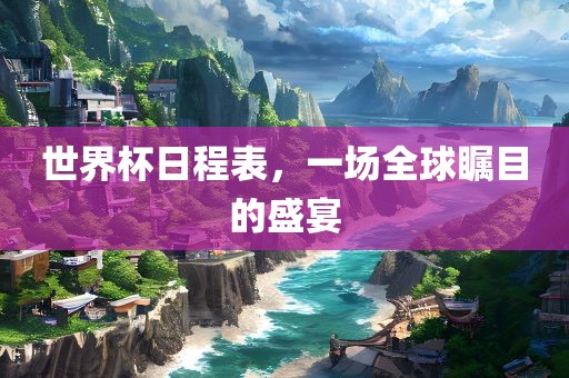 世界杯日程表，一场全球瞩目的盛宴广西贺州市华昌新材料有限公司