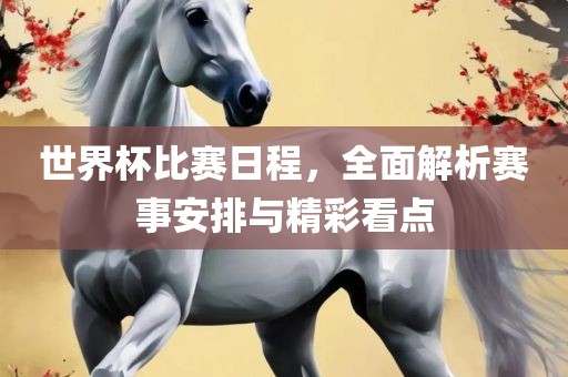 世界杯比赛日程，全面解析赛事安排与精彩看点广西贺州市华昌新材料有限公司