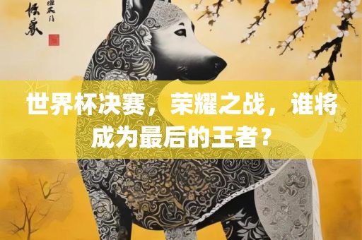世界杯决赛，荣耀之战，谁将成为最后的王者？