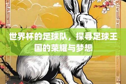 世界杯的足球队，探寻足球王国的荣耀与梦想
