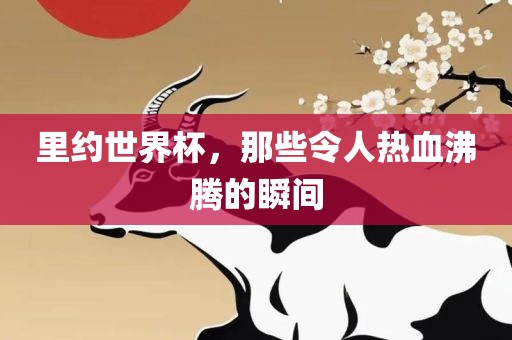 里约世界杯，那些令人热血沸腾的瞬间广西贺州市华昌新材料有限公司