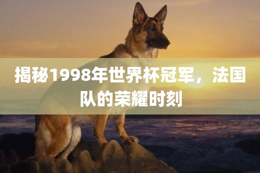 揭秘1998年世界杯冠军，法国队的荣耀时刻广西贺州市华昌新材料有限公司
