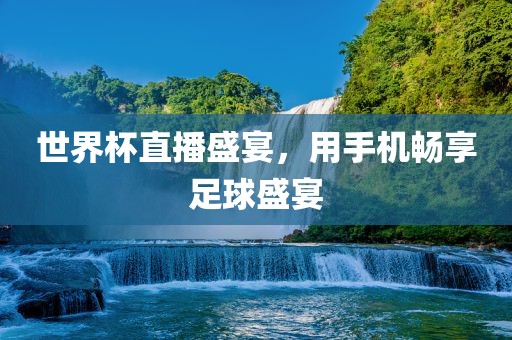 世界杯直播盛宴，用手机畅享足球盛宴广西贺州市华昌新材料有限公司