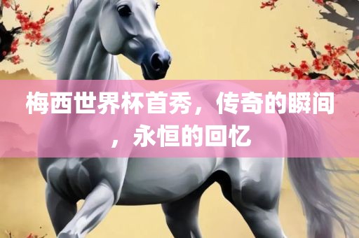 梅西世界杯首秀，传奇的瞬间，永恒的回忆