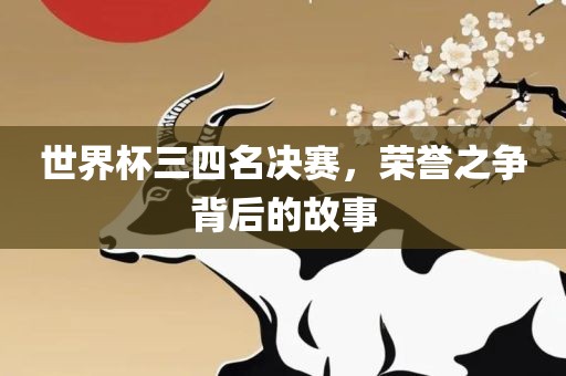 世界杯三四名决广西贺州市华昌新材料有限公司赛，荣誉之争背后的故事