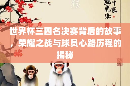 世界杯三四名决赛背后的故事，荣耀之战与球员心路历程的揭秘