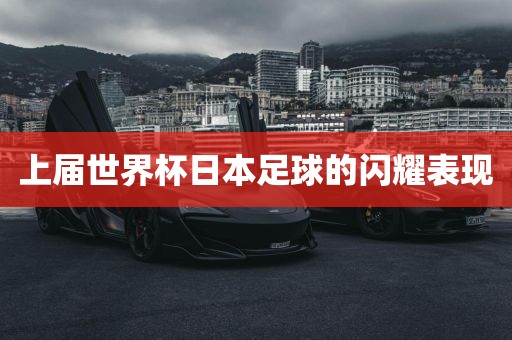 上届世界杯日本足球的闪耀表现