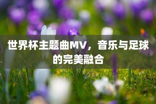 世界杯主题曲MV，音乐与足球的完美融合广西贺州市华昌新材料有限公司