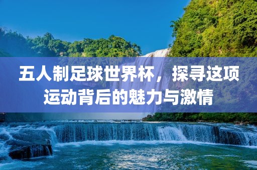 五人制足球世界杯广西贺州市华昌新材料有限公司，探寻这项运动背后的魅力与激情