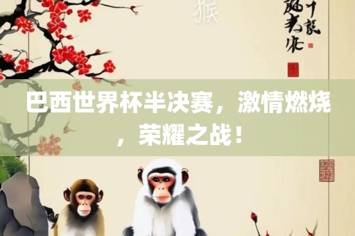 巴西世界杯半决赛，激情燃烧，荣耀之战！广西贺州市华昌新材料有限公司
