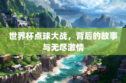 世界杯点球大战，背后的故事与无尽激情